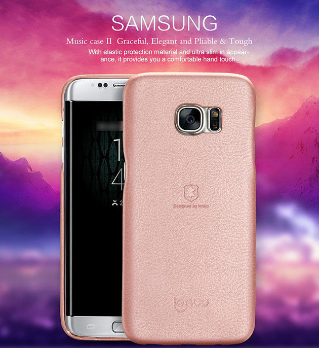 เคสหนังคลุมด้านหลัง เคสเบาไม่หนาไม่หนัก เคส S7 Edge